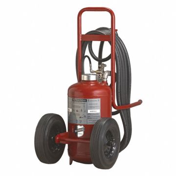 Wheeled Fire Extinguisher ABC Red