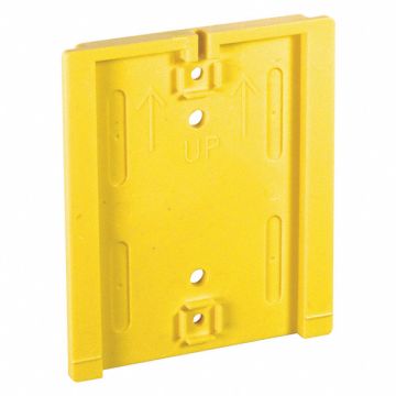 Yellow Wall Mount Plate for WM412