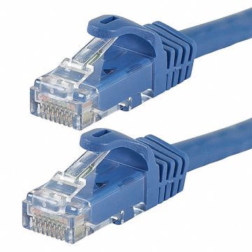 Patch Cord Cat 6 Flexboot Blue 2.0 ft.