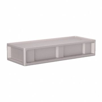 Endurance Bed Stone Gray 15 in H