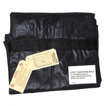 Chlorine Free Body Bag Blk Handles PK10