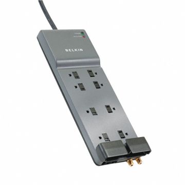 Surge 8 Outlet 12 ft Cord