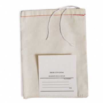 Cloth Bag 1 Drawstring 5 in L PK100