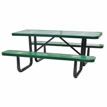 E5618 Picnic Table 72 W x62 D Green