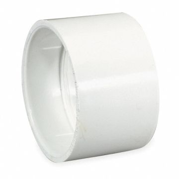 Coupling Schedule 40 6 in Socket White
