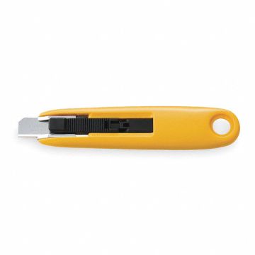 Safety Knife 3-1/8 in Black/Yellow