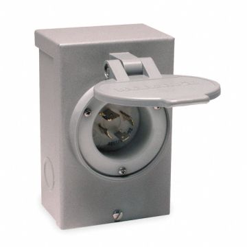 Outdoor Power Inlet Box 30 Amps