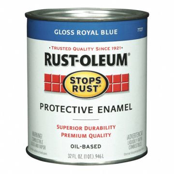 Enamel Paint Royal Blue Solvent