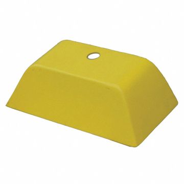 End Cap Recycled Plastic Yellow