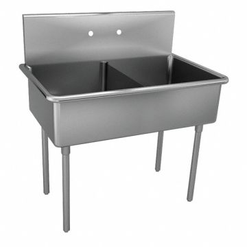 Just Scullery Sink Rect 18inx24inx12in