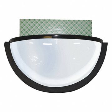 Dome Mirror Black w/Double Sided Tape