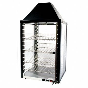 Heated Display Case 4 Shelf
