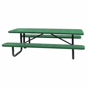 E5619 Picnic Table 96 W x62 D Green