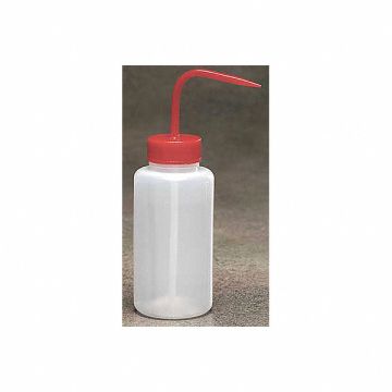 Wash Bottle 500mL Std Spout Plastic PK5