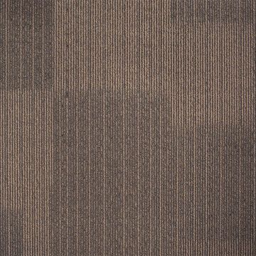 Carpet Tile 19-11/16in. L Brown PK20