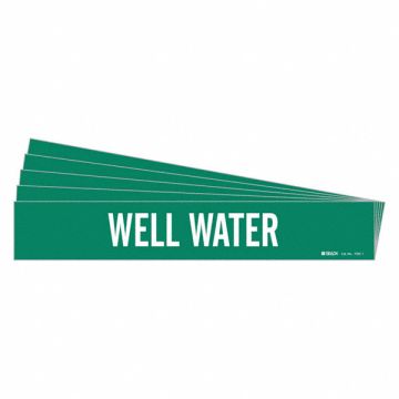 Pipe Marker Well Water PK5