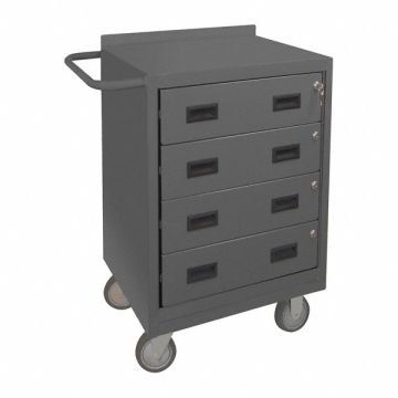 Mobile Cabinet Bench Steel 24 W 18 D