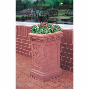 Planter Square 14in.Lx14in.Wx24in.H