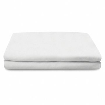 Fitted Sheet T200 54x80 White PK12