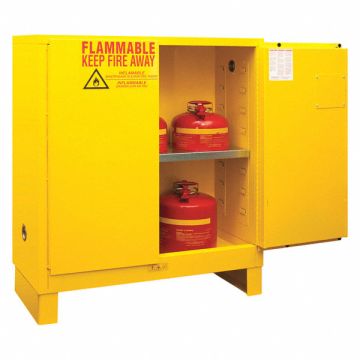 Safety Cabinet Manual Close 30 gal Legs