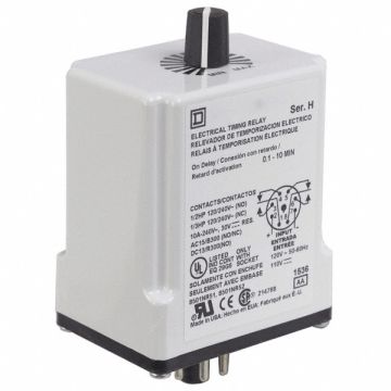 Time Delay Relay 24VAC/DC Coil