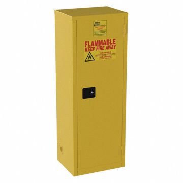 Cabinet 24 gal Flammable 18x65x23