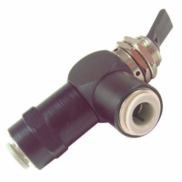 Toggle Valve NC 1/4 In Push In