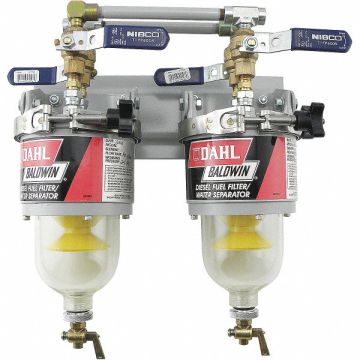 DAHL Fuel/Water Separator Unit 12-1/2 In