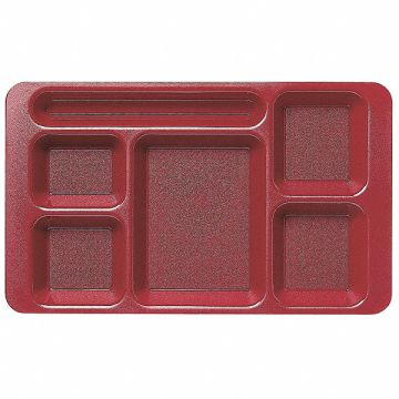Compartment Tray Cranberry PK24