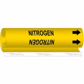 Pipe Marker Nitrogen 26 in H 12 in W