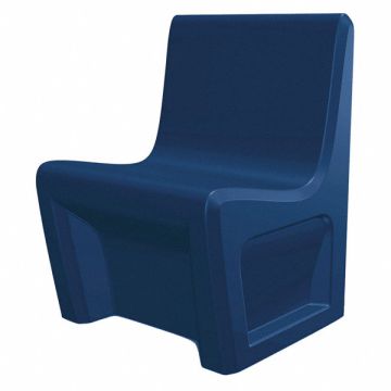 Sentinel Armless Chair Slate Blue