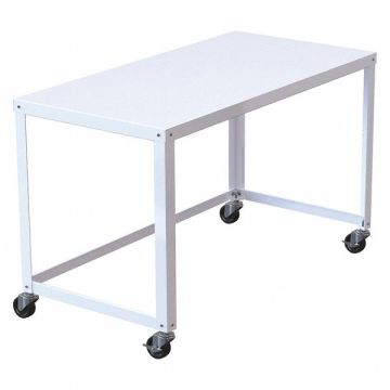 SOHO Mobile Desk 48 W White
