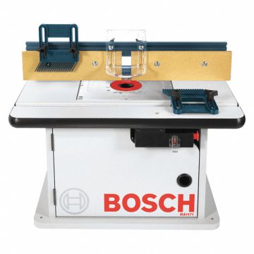 Laminated Router Table with Cabinet