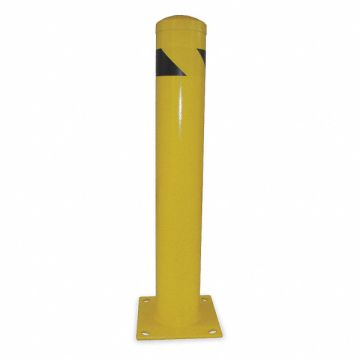 Safety Bollard Length 36 In Yellow