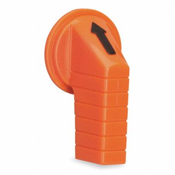 Switch Knob Extended Lever Orange 30mm