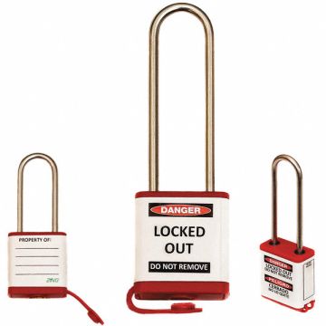 Lockout Padlock 3 Shackle Height