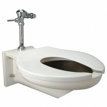 Flush Valve Toilet 7-1/4 Rough-In Wall