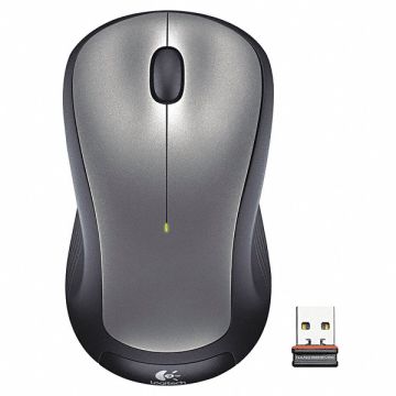 Mouse Silver/Black Wireless Laser