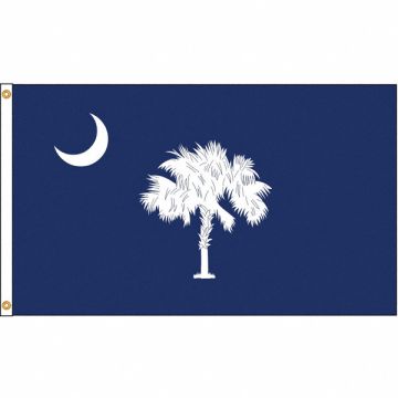 D3772 South Carolina Flag 5x8 Ft Nylon