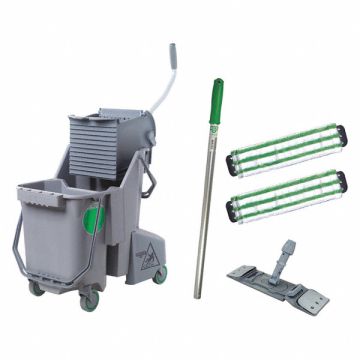 Table Cleaning Kit Gray/Green 8 gal