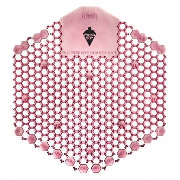 Urinal Screen Hexagon Pink 58 g PK10