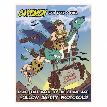Safety Poster 21 in x 27 in Paper