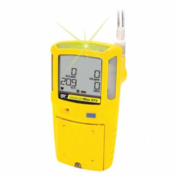 Single Gas Detector H2S 0-200 ppm UK Ylw