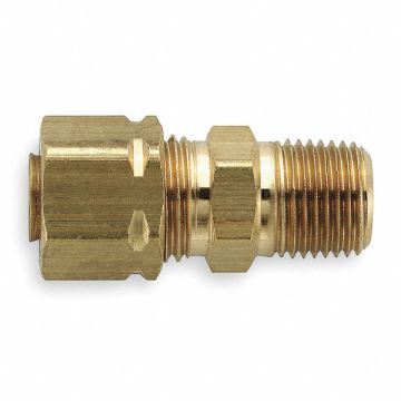 Connector Brass CompxM 5/16Inx1/4In PK25