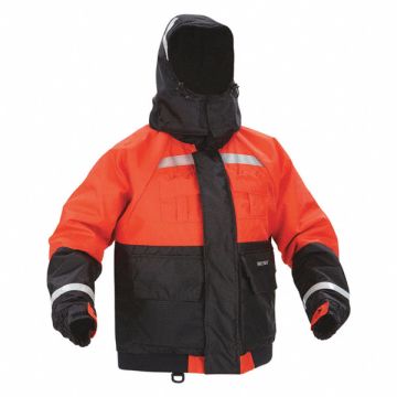 Flotation Jacket Deluxe Hood Orange L