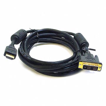 HDMI-DVI Cables Black 3 ft 28AWG