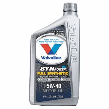 Engine Oil 5W-40 Full Synthetic 32oz