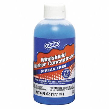 Windshield Washer 6 oz Plastic Bottle
