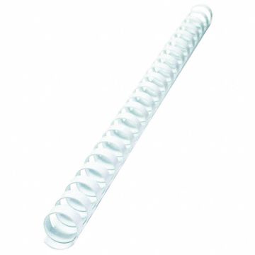Binding Spines Comb 3/8in White PK100