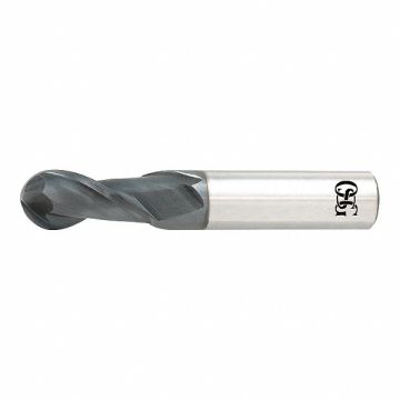 Ball End Mill Single End 22.00mm Carbide